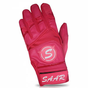 Gants de frappe de baseball professionnels unisexes personnalisables, antidérapants, en polyester/coton, fermeture auto-agrippante, haute qualité, durables - Product Image 5