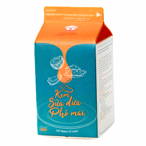 Crema Vegetal No Láctea HALAL al por Mayor para Envío Global, OEM/ODM, Crema de Coco para Postres, 500G, para Café y Té con Leche Caliente - Product Image 1