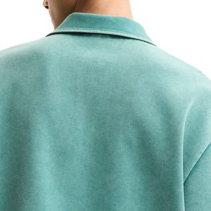 Polo de Manga Corta para Hombre, Corte Holgado, Estilo Lavado, Algodón Premium, Vintage, Casual, para Golf, Fabricante OEM ODM Personalizado - Product Image 4