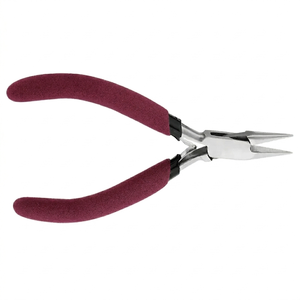 Flat Tip Hair <b>Extension</b> Pliers Hair Tools 100% Stainless Steel Pliers with Black Handle Professional Tool for Install and Remove - Product Image 6