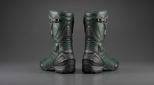 Bottes de moto longues, chaussures de moto pleine longueur avec protection renforcée du talon et construction durable pour le tourisme - Product Image 5
