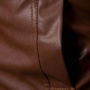 Chaqueta Letterman de Alta Calidad del Fabricante, Chaqueta de Fútbol Juvenil Personalizada, Chaqueta de Cuero para Hombre - Product Image 4