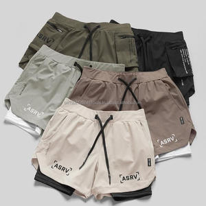 Pantalones Cortos Deportivos Y3K para Hombre, para Gimnasio, Yoga, Playa, Natación, Doble Capa, Disponibles en Lote - Product Image 6