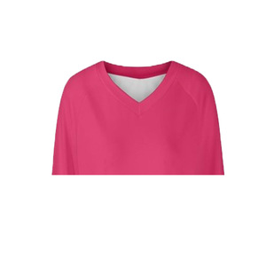 Sudadera Ecológica Casual para Mujer, Primavera, Bordado 3D, Lona Transpirable, Resistente al Viento, 220g, Algodón/Fibra de Bambú, Cuello Redondo - Product Image 4