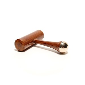 Elegante varita de madera Kansa hecha a mano, rodillo de masaje facial ayurvédico, herramienta de terapia de belleza de bajo costo de AALIYAN IMPEX - Product Image 1