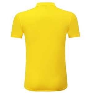 Conjunto Deportivo de Verano para Hombre, Camiseta Polo de Tenis con Estampado Geométrico Amarillo y Azul, Pantalones Cortos Negros de Secado Rápido, Direct Long Mission - Product Image 6