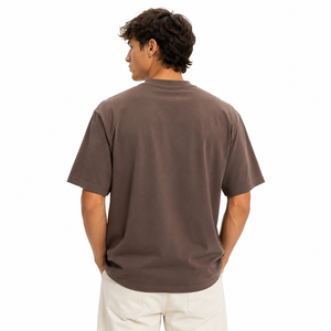 Camisetas de Hombre al por Mayor, Cuello Redondo, Corte Holgado, Transpirables, Personalizadas, Manga Corta, Algodón, Estilo Y2K, Marca Privada - Product Image 3
