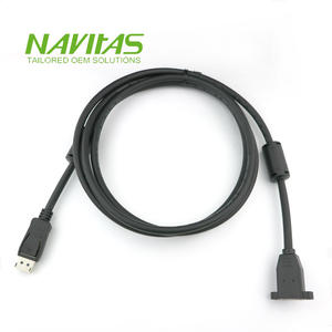 Ensamblaje de cable Displayport AM AF 20 Pin DP - Product Image 2