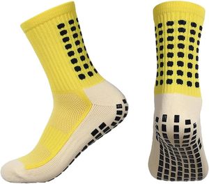 2 Set Anti-Slip Grip Soccer <b>Socks</b> with Shin Guard Sleeves, Sports Athletic <b>Socks</b> for Men Women - Product Image 6