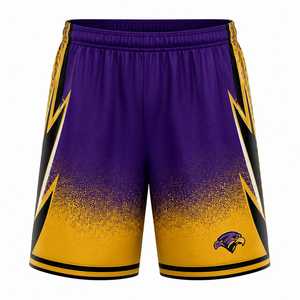 Uniforme de Baloncesto TriPro OEM de Marca Privada, Personalizado con Impresión, 100% Poliéster, Conjunto de Camiseta y Pantalones Cortos Sublimados, Cintura Elástica, Sin Mangas - Product Image 5