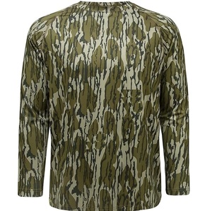 Sweat-shirt respirant à motif camouflage Bottomland pour la chasse et la randonnée, service OEM, vêtement d'extérieur Bottomland - Product Image 4