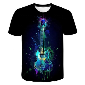 Áo Thun Nam Mùa Hè Áo Thời Trang In 3D Áo Thun <span class=keywords><strong>Rock</strong></span> And Roll Hip-Hop Áo Sơ Mi Nam Chất Lượng Cao Thiết Kế Hàng Đầu 2023 - Product Image 1