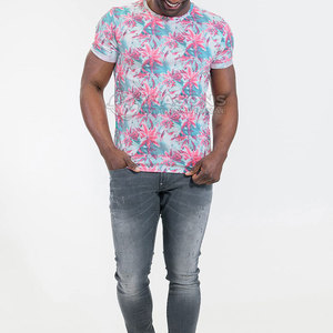 เสื้อยืดแฟชั่นผู้ชายขายดี พิมพ์ลายแบบซับลิเมชั่น แขนสั้น รุ่นใหม่ล่าสุด เสื้อยืดซับลิเมชั่นผู้ชาย ทรงยาว - Product Image 3