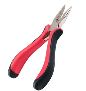 Pince à extensions capillaires en acier inoxydable en promotion – Outil professionnel pour extensions avec fonction de retrait de perles - Product Image 6