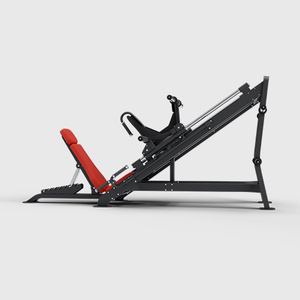 Máquina de prensa de piernas lineal con placas de peso para gimnasio comercial - Product Image 6