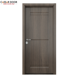 Porte d'entrée intérieure en bois polymère MDF de taille et de couleur personnalisées, design imperméable pour chambre à coucher, appartement, villa - Moderne, garantie de 3 ans - Product Image 1