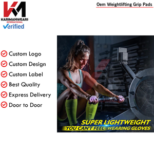 Bulk Weightlifting Grip Pad Men Women Gym Deadlift <b>Training</b> Anti Slip Wholesale Supplier - Product Image 5