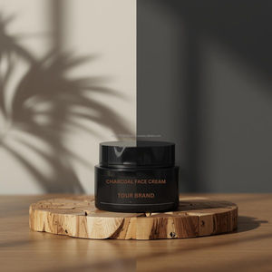 Crema Facial de Carbón Vegetal, Limpieza Profunda, Iluminadora, Hidratante, Control de Grasa, Cuidado del Acné, Marca Privada OEM ODM para Todo Tipo de Piel - Product Image 1