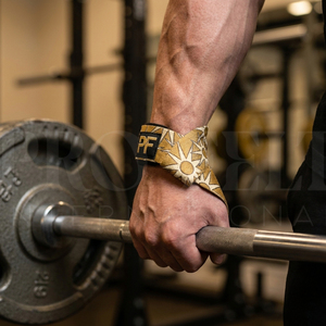 Sangles de poignet pour haltérophilie de haute qualité à 100 % avec rembourrage en néoprène, sangles de musculation réglables pour la musculation - Product Image 4