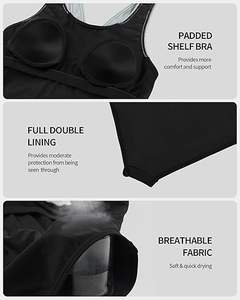 Vente en gros Nouveautés Maillots de bain sexy pour femmes, vêtements de plage d'été, bikini métallique uni - Product Image 6