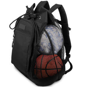 Sac à dos de football léger en polyester pour l'entraînement sportif avec compartiment pour ballon, intérieur spacieux, écologique - Product Image 1