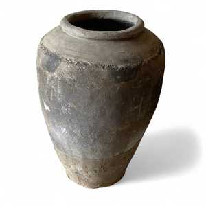 Maceta Grande de Terracota Hecha a Mano Estilo Rústico Antiguo de la India, Macetero de Barro para Combinar y Mezclar, 1 Contenedor para Decoración de Jardín u Hotel - Product Image 4