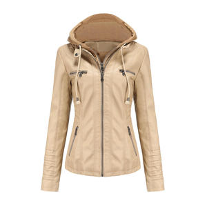 Luxury Real Lambskin Leather Bomber <b>Biker</b> <b>Jacket</b> Motorcycle New Trend Fashion Turn Down Collar Soft Genuine Leather <b>Jacket</b> Woman - Product Image 1