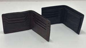 Genuine Leather <b>Men</b>’s Bi Fold <b>Wallet</b> with Multiple Card Slots Cash Compartment Custom Logo and Gift Packaging - Product Image 4
