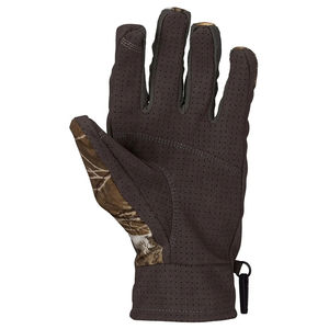 Guantes de Caza Ligeros para Hombre, Tejido Softshell de Doble Onda, Palma de Cuero Sintético, Cierre de Velcro en la Muñeca - Product Image 3