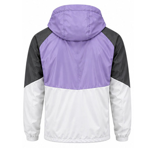 Windbreaker <b>Jacket</b> for <b>Men</b> <b>Lightweight</b> Casual Outdoor Water Resistant Full Zip Hooded Activewear Export Quality OEM Manufacturer - Product Image 2