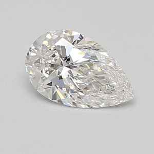 Lab Grown White Color VVS2 Fancy Pear Brilliant Cut Laser Drilled <b>Diamond</b> IGI Certified for Solitaire Stone <b>Ring</b> Jewelry - Product Image 2
