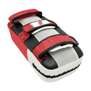 Protector de Boxeo Muay Thai de Cuero de Alta Calidad OEM, Almohadillas Tailandesas con Acolchado Grueso para Entrenamiento de Taekwondo - Product Image 2