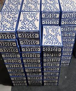 Caja de Joyería Decorativa Hecha a Mano con Diseño Marroquí de Flor de Amor con Incrustaciones de Hueso Ecológica, Decoración para Mesa del Hogar, Año Nuevo - Product Image 1