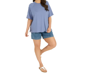 Camisetas de Mujer de Manga Corta, Cuello Redondo, Verano, Casual, Algodón, Disponibles al por Mayor, Básicas, Holgadas, Transpirables - Product Image 3