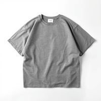 Camiseta Básica de Manga Corta para Hombre, de Spandex/Poliéster, Antiarrugas, con Estampado y Bolsillo, Casual, Suave y Transpirable, OEM