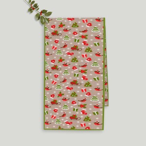 High Quality 100% Cotton Christmas Printed <b>Table</b> <b>Runner</b> For Decoration Custom Size OEM <b>Table</b> <b>Runner</b> Made in India - Product Image 2