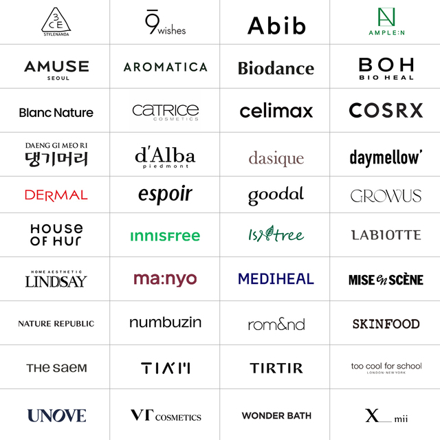 Korean Cosmetics Skin Care Kbeauty Beauty Brands