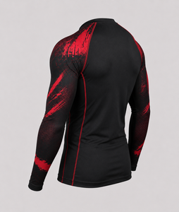 Camiseta de compresión personalizada para hombre, ropa deportiva para guardia de seguridad, ropa deportiva de manga larga, diseño de sublimación, compresión - Product Image 3