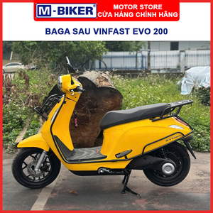 แร็คท้ายรถมอเตอร์ไซค์แบบแผ่นยึด รุ่น M-Biker VinFast Evo 200 อุปกรณ์ตกแต่งรถมอเตอร์ไซค์ - Product Image 2