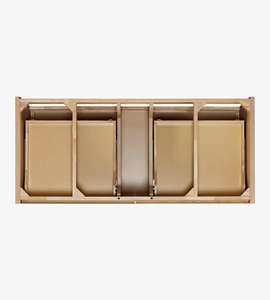 Mueble de Baño Xerxes de 49 Pulgadas Directo de Fábrica, Solo Mueble con Lavabo Individual, 4 Opciones de Acabado, Venta al Por Mayor, Fábrica en Vietnam - Product Image 6