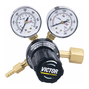 Regulador de Gas Victor de Una Etapa con Manómetro de Doble Escala para Argón, Helio y CO2 - Product Image 3