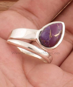 Anillo de Boda Clásico Minimalista de Plata de Ley con Gema en Forma de Pera, Corte Lágrima, para Mujer, Anillo Delicado con Diseño de Gota de Agua, Joyería de Moda para Fiesta - Product Image 5