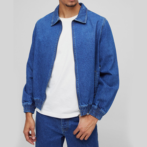 Wholesale High Quality <b>Men</b> <b>Denim</b> <b>Jackets</b> Vintage Jean <b>Jacket</b> Single Breasted Windbreaker Slim Fit <b>Denim</b> <b>Jacket</b> For <b>Men</b> - Product Image 1