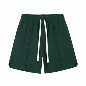 Pantalones Cortos Casuales Lisos de Algodón y Poliéster, Corte Regular, Largura hasta la Rodilla, Transpirables, de Secado Rápido, Ligeros, Disponibles en Todas las Tallas, Personalizables - Product Image 1
