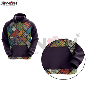 Sudaderas con Capucha para Hombre de Primera Calidad, Ligeras, de Secado Rápido, Transpirables, de Algodón Mezclado, Personalizables, Servicio OEM, Sublimación - Product Image 5