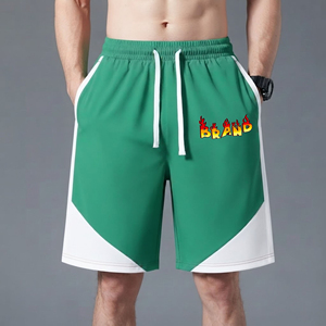 New Arrived 2026 Hot Selling Solid Men's 100% Cotton Elastic Waist <b>Gym</b> High Street Eco-Friendly Anti-Wrinkle Quick Dry <b>Shorts</b> - Product Image 5