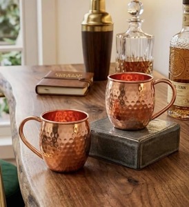 Tasses en cuivre pour restaurant, tasses en cuivre pour hôtel, tasses en cuivre pour mariage, tasses en cuivre pour cadeau, tasses en cuivre pour cadeau de festival - Product Image 3