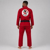 Suministro Directo de Fábrica, Kimono de Jiu Jitsu Personalizado de Alta Calidad, Tejido de Poliéster/Algodón, Ligero y de Secado Rápido