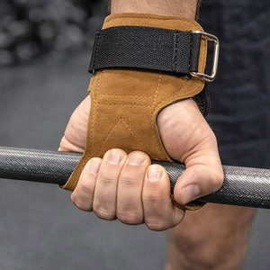 สายรัดข้อมือหนังพร้อมตัวล็อคแบบหัวเข็มขัดสำหรับป้องกันข้อมือและฝ่ามือ ขนาดพอดีทุกขนาด สไตล์คลาสสิก - Product Image 3