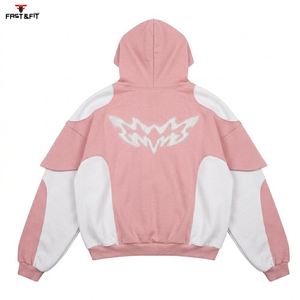 เสื้อฮู้ดดี้โอเวอร์ไซส์ผ้าฝ้ายคุณภาพสูง 100% สำหรับฤดูหนาว สวมใส่สบาย น้ำหนักเบา รับสกรีนโลโก้ ราคาดีที่สุด ผลิตในปากีสถาน - Product Image 4
